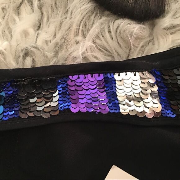 FRENCH Connection Sequined Tank Top NEW - Picture 7 of 9